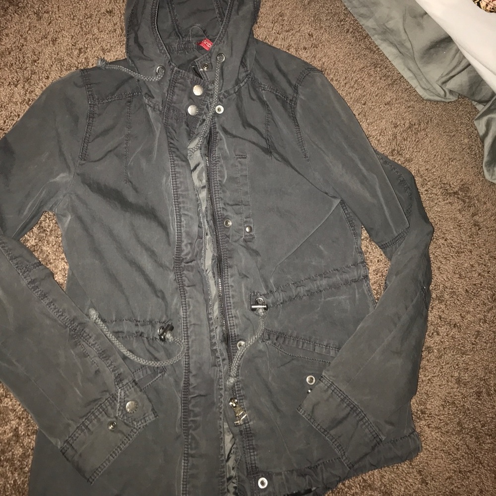 Grey Anorak Jacket